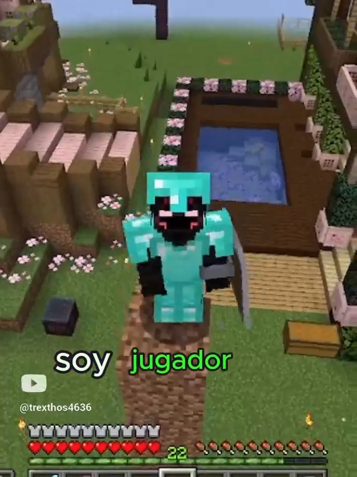 soy jugado de minecraft y ... #soyjugardeminecraft #jugandominecraft#fy #fypシ゚viral #Minecraft #viral #survivalminecraft #serverminecraft #javabedrockserver #parati #humor #trexthos