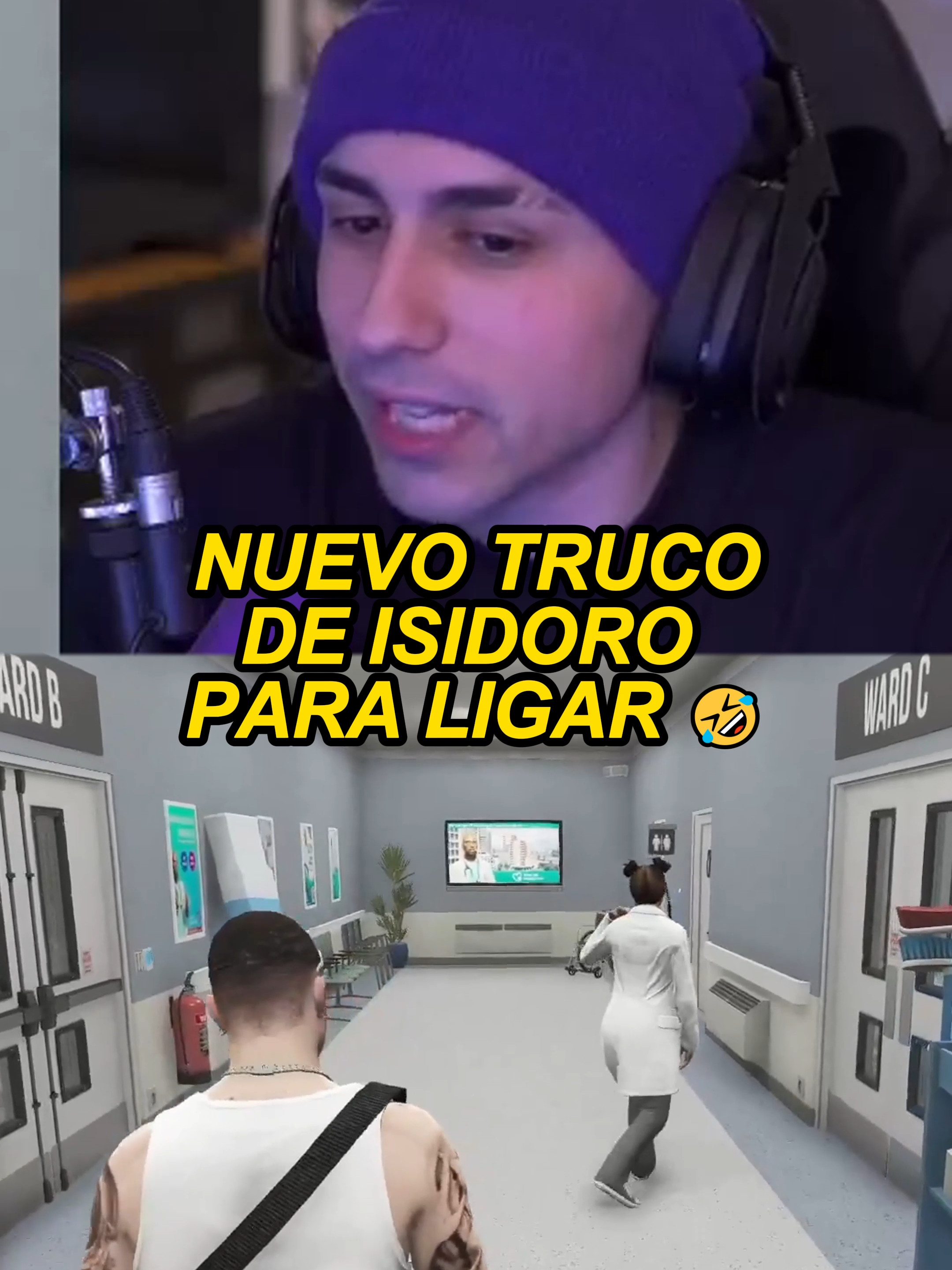 Nuevo truco de Isidoro para ligar 🤣 #imantado #spainrp #ligar #viral #parati #fyp #roleplay #truco #flirt #sestrada11