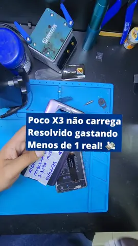 Poco X3, quanto vale esse serviço? não Carregava #pocox3 #assistenciatecnica #celular #consertodecelular #fy 