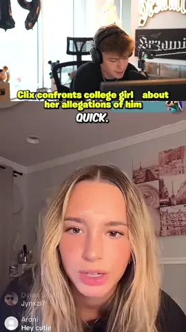 Clix actually confronted her📱 #clix #clixclips #clixfunny #clixtv #clix #confronted #allegations @Clix 