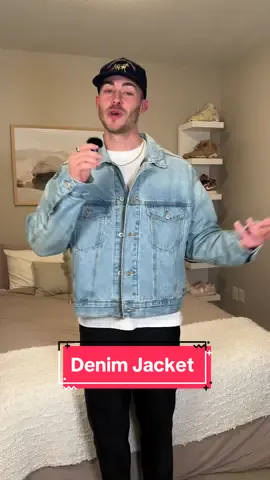 My new favorite pick up!! Forgot to mention this in the video but def size down! I went with a small here and I never buy anything in that size for tops. #mensfashion #mensclothing #mensstyle #mensoutfit #denimjacket @Elwood 