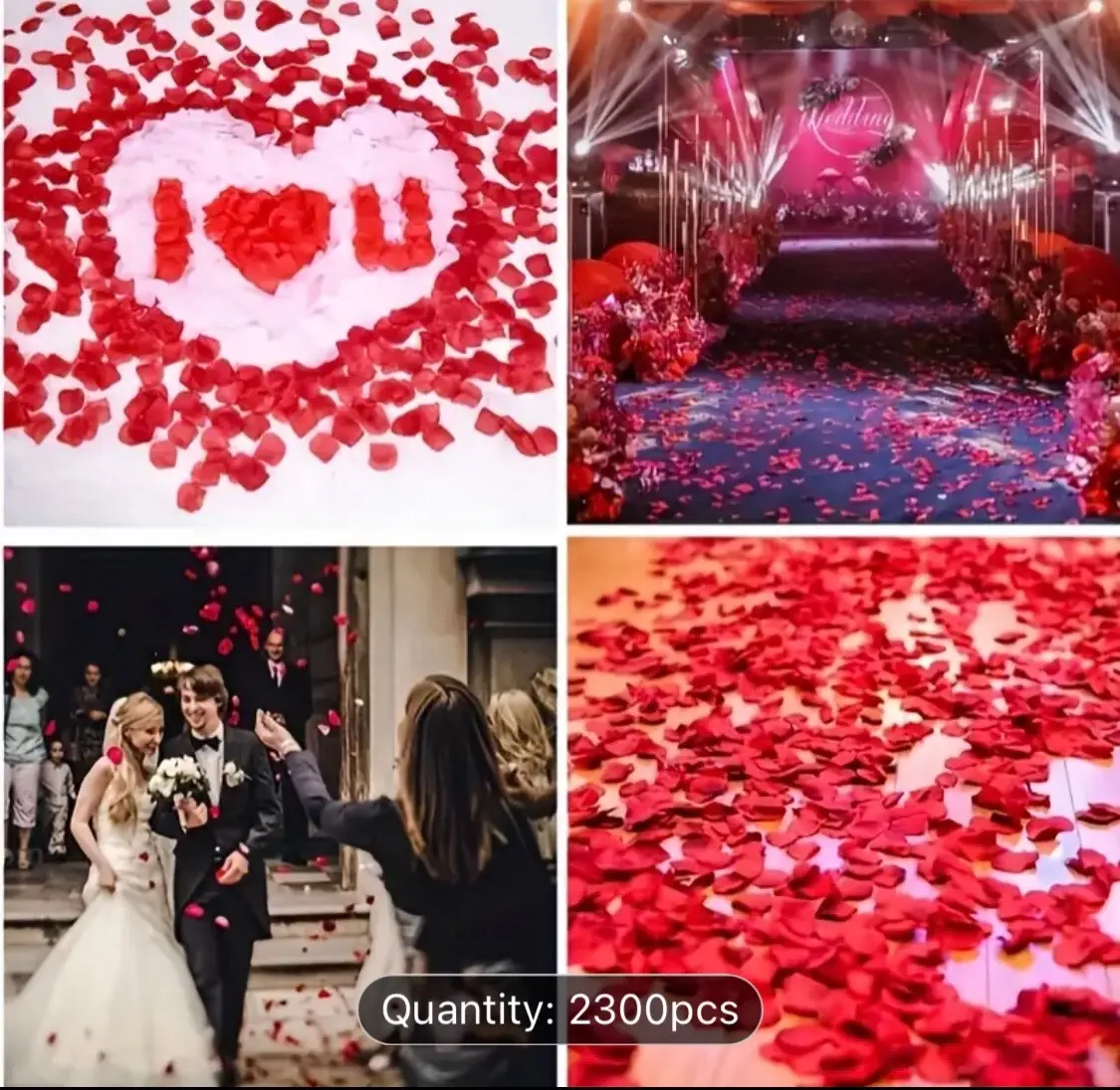 2300pcs  Red rose petals, romantic decoration suitable for him or her on special nights, proposal... I just discovered this amazing product on Temu.com, check it coupon code acd621872 #temufinds #influencer @ShopTemu link in my bio