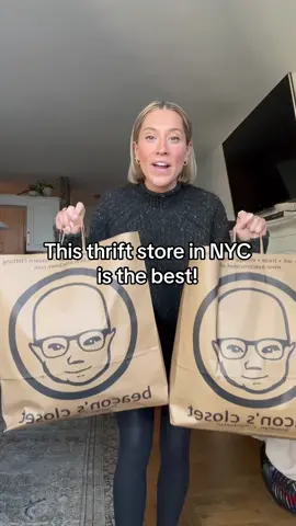Beacons Closet is my favorite thrift in NYC! Its super organized and unique finds. The Brooklyn location is my favorite! #thrift #thriftstore #finds #fashionfinds #consignment #nyc #brooklyn #shop #fyp 