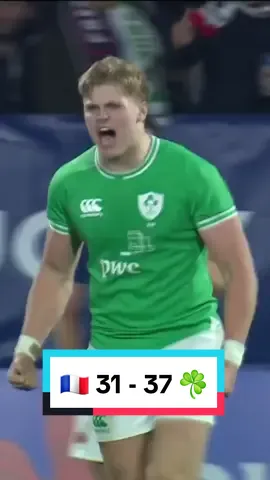Full-time scenes from the Aix-en-Provence as Ireland beat France in what was a phenomenal game in the U20 Six Nations Championship! 🇫🇷 31-37 ☘️ #FRAvIRE #SixNationsU20 #SixNationsRugby #U6N20 #Rugby #Ireland