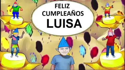 #cumpleaños #felicitación personalizada #cumpleañospersonalizados #cumpleañosluisa 
