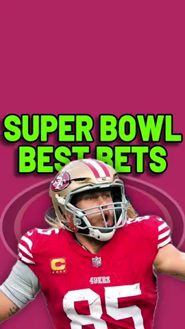 Super Bowl Best Bets #nfl #SuperBowl #nflpickems #nflbestbets #nflbets #NFLPlayoffs  Kansas City Chiefs San Francisco 49ers Best Superbowl picks
