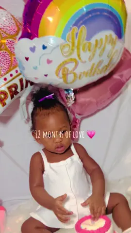 Happy 1st Birthday to my baby, Royal-Ameira. My baby transitioned to Toddler Life. Mommy loves you sooooooo much! We love you! 😘💕🙏🏾 #blessed #toddler #firstbirthday #babies #babiesoftiktok #family #OOTD #toddlerlife #sahm #sheinbaby #sheinkids #♒️ #momlifestyle#momlifeirthdaytome #febuarybaby #fyp #viral #Lifestyle #babylove #babygirl #bellexfamily #friends #pourtoi 