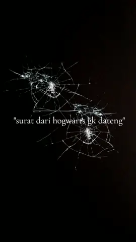 minimal hagrid dobrak pintu rumah gue lhhhh #hogwarts #surat #harrypotter #suheri 