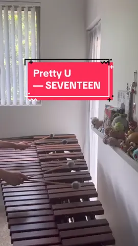 Pretty U - SEVENTEEN 💌 #marimba #マリンバ #弾いてみた #kpopcover #SEVENTEEN #svt #セブチ 