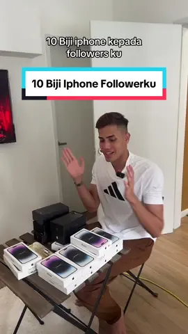 10 Biji Iphone Kepada Followerku Dalam 24 Jam , Mungkin Rezeki Awak ? “ Komen Saya “ #iphone #live #follower #aisarkhaledd #aklegacyteam #xyzbca #masukberanda 