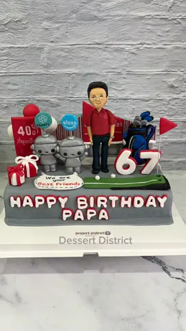 คิดถึงกันมั้ยย #dessertdistrict #เค้กวันเกิด 