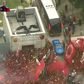 O dia que a Nação compareceu em peso, Pro AeroFla. 🔴⚫️ #fla #Flamengo #aerofla #torcidadoflamengo 