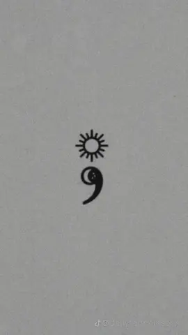 Makna Tanda Baca Semicolon Simbol dari semicolon yang berupa titik koma ini dapat diartikan sebagai seseorang yang sedang ingin mengakhiri sebuah kalimat, tetapi ternyata tidak jadi mengakhirinya “Sebuah titik koma digunakan ketika seorang penulis bisa saja memilih untuk mengakhiri kalimat mereka, tetapi mereka memilih untuk tidak mengakhirinya. Penulisnya itu adalah kalian sendiri dan kalimat tersebut adalah hidup kalian” #CapCut #semicolon #mentalheath #semangat 