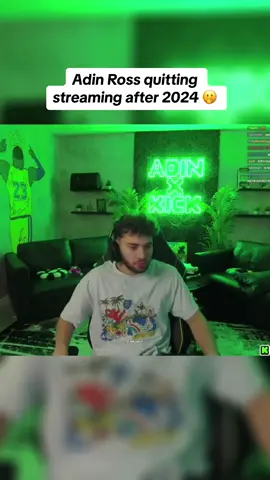 Is Adin Ross trying to say he is quitting after 2024?? |#adinross #streaming #kick #quitting #fyp 