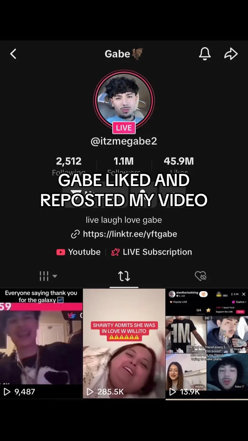 W gabe #gabe #itzmegabe2 #itzmegabe3 @Gabe🦇 