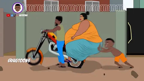 pushing our new wife home #afcon #ugtoons #oworitakpo #superequipedesafios #funny 