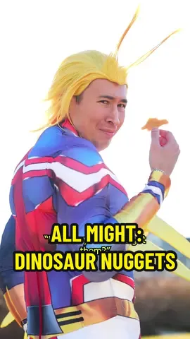 All Might: Dinosaur Nuggets #anime #jujutsukaisen #itadoriyuuji #mha #allmight #manga #fy 