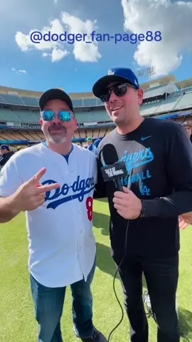 Finally got to meet Dodger Danny @dodger_fan_page88 in person at Dodger Fest!! Check out his page, he’s the Dodger content master! Here’s some of his Dodger thoughts for this upcoming season.  #sports #dodgers #ladodgers #baseball #MLB #shoheiohtani #LAdodgers #blueheaven #doyers #sportspodcast #SportsNews 