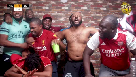 Arsenal 3-1 Liverpool | Fan Reactions #YNWA #COYG #epl #Arsenal #Liverpool #LFC #AFC #nigeriatiktok🇳🇬🇳🇬🇳🇬 #fancam #nigerians #matchreaction #goals #africa #nigeriancomedy #arsenalfantv #arsenalfans #liverpoolfan #liverpoolfans #liverpool #Soccer #nigeriancomedy #football #aftv 