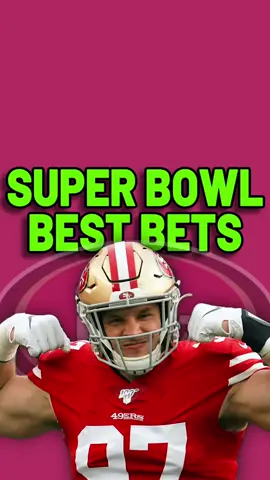 Super Bowl Best Bets #nfl #SuperBowl #nflpickems #nflbestbets #NFLPlayoffs 