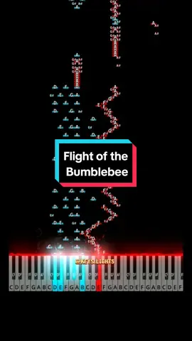 🔴 Flight of the Bumblebee (Intermediate Piano Tutorial) #piano #pianotutorial #easypiano #easypianotutorial #flightofthebumblebee 
