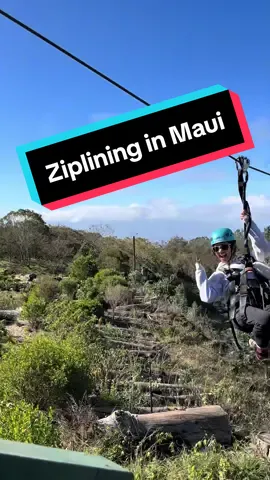 90 foot drops at the first commercial zipline in the US ☀️ @Raizel Luna #haleakalanationalpark #haleakala #skyline #maui #hawaii #zipline #zipliningadventures 