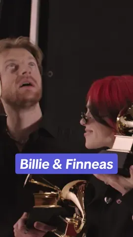 Continuously slaying the game 🙌🔥 #GRAMMYs #BillieEilish #Finneas 
