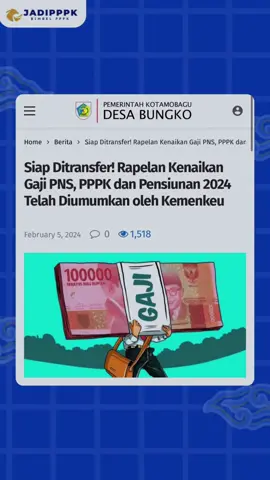 kenaikan gaji PPPK 2024 #kenaikangajipppk2024