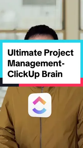 🧠✨ Experience the power of ClickUp Brain! The world's first neural network for seamless task management and AI assistance. #ClickUp #AI #ProductivityTips #TaskManagement #BusinessHacks @ClickUp 