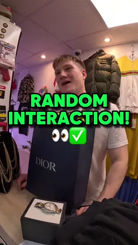 RANDOM INTERACTION!! 👀✅ www.cbestores.com 