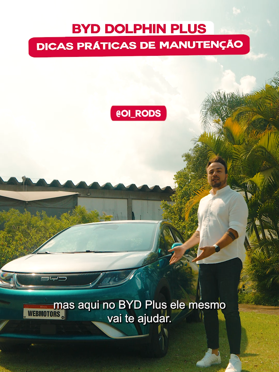 Comenta aí se você usaria esses recursos do BYD Dolphin ou se deixaria a concessionária cuidar de tudo. 🤔 #byd  #dolphin  #carlovers  #webmotors