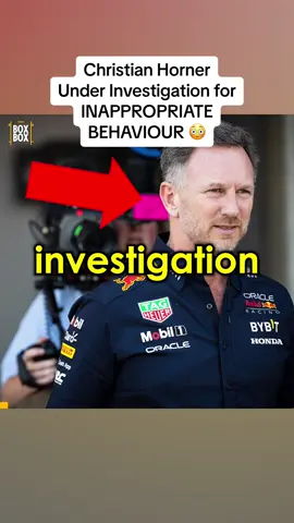 Breaking: Christian Horner under investigation for ‘Inappropriate Behaviour’ at Red Bull. #F1 #Formula1 #RedBullRacing 