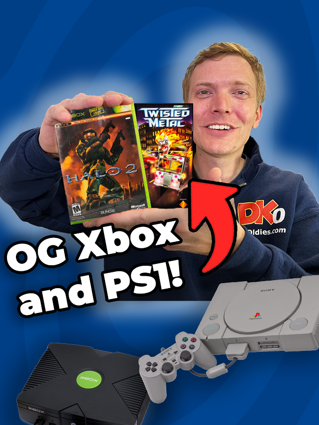 DKOldies Ships Your Original Xbox And Playstation One Order!