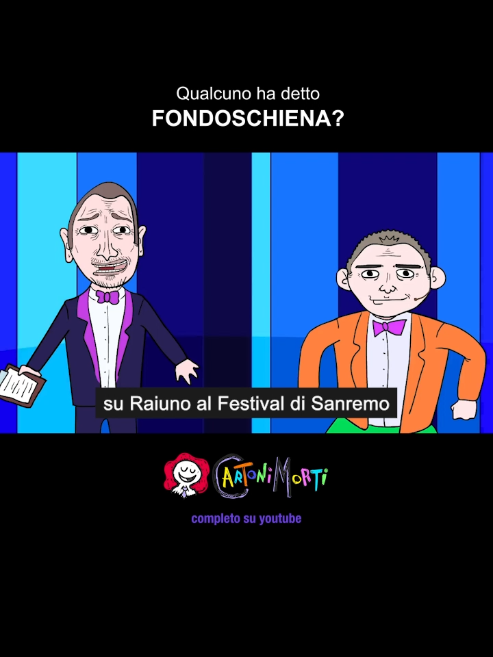 #sanremo #sanremo2024 #sanremoamadeus #amadeus #sanremoparodia #cartone #cartoneanimato #cartonimorti