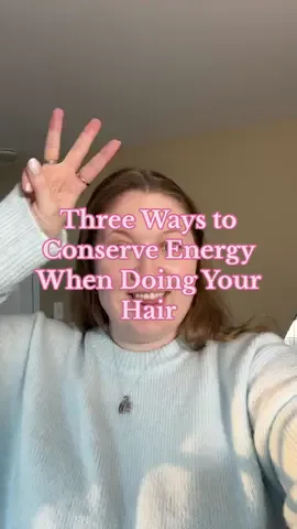As always, this is for educational use only - if you think you’d benefit from skilled occupational therapy, please reach out to a provider in your area! Video Description: woman in blue sweater talks to a camera. She holds up the number of finger when going through the countdown #accessibility #energyconservation #accessibledesign #accessibilityforall #fatiguemanagement #fatigue 