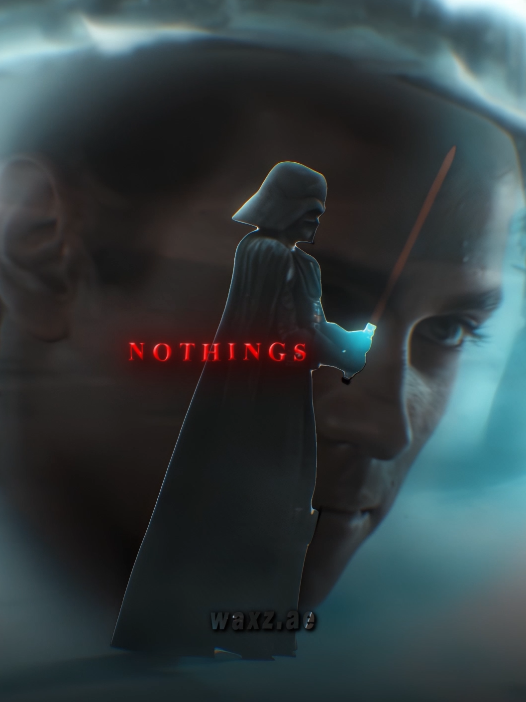 Nothings new... (masking is terrible) #darthvader #anakinskywalker #edit #sad #waxz || scp: @starwarsfm ||