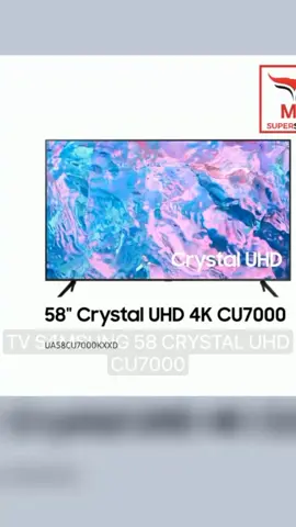 TV S4MSUNG 58 CRYSTAL UHD CU7000 Turun harga menjadi Rp7.999.000!#tvsamsung#tvandroid 