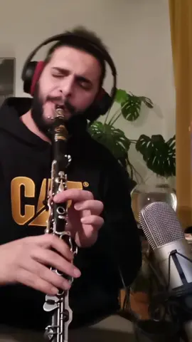 Solo clarinet recording to Dubai 🇦🇪 #ghassanabuhaltam #foryou #music #musician #clarinet #gypsy 