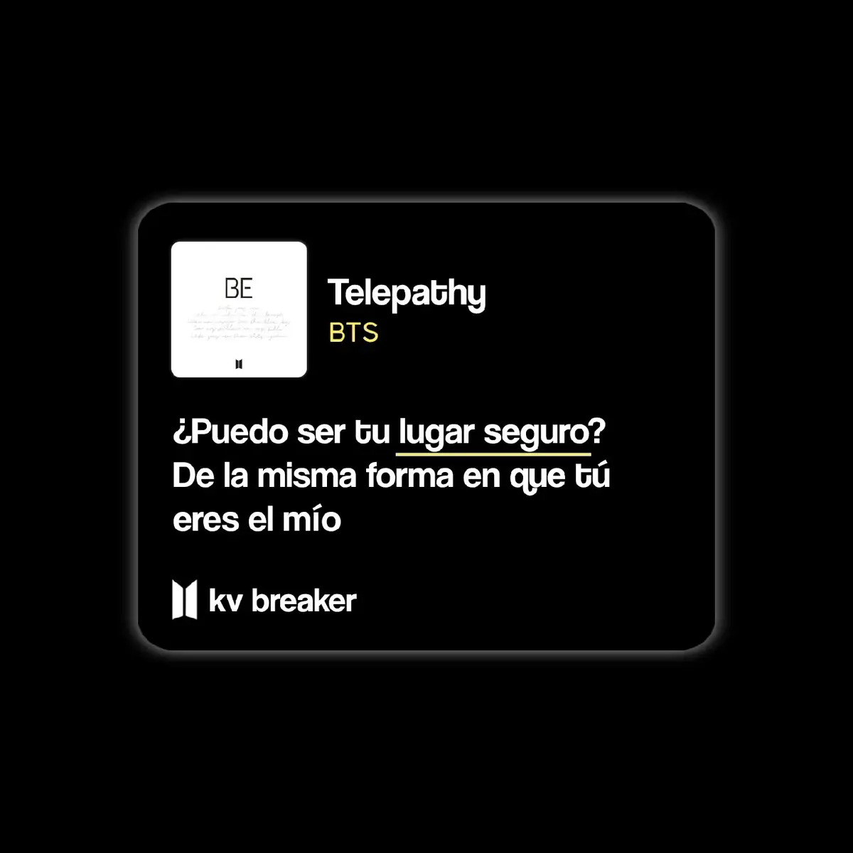 #btssubespañol #btsespañol #bts #btstraduccion #bangtan #btsarmy #army #telepathy #BE ##subespañol #traduccion #rm #jin #suga #jhope #jimin #v #jungkook #xyzbca #fyp #Viral 