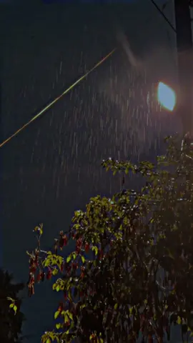 walking in the rain 💙😍 #rain #night #calm #sky #fyp #erbil 