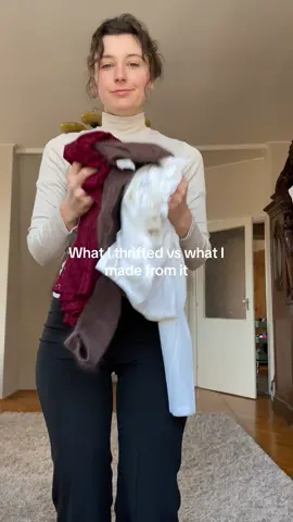 Another little Upcycling Video 🪡 i loved this mohair sweater and wore it so many times until it sadly shrank in the washig 🥲 #sustainablefashion #sustainablebaddie #slowfashion #upcycling #upcycledfashion #thriftflip 