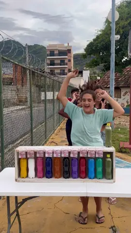 Jogo acerte as cores da garrafa #desafio #brincadeira #jogo #desafiotiktok #jogodagarrafa 