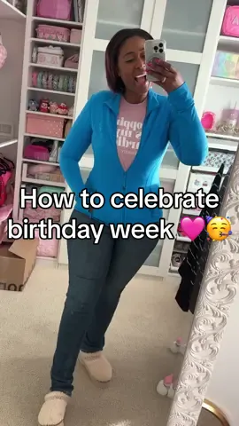 I highly recommend celebrating your birthday week and doing whatever the f*ck makes you happy! 🩷🥳 #birthdayweek #birthdaygirl #birthdayvlog #blackgirlminivlog #minivlog #howtobehappy #twinmom 