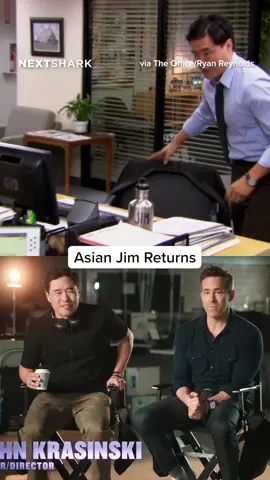 Randall Park and John Krasinski are back at it again! #iykyk #theoffice