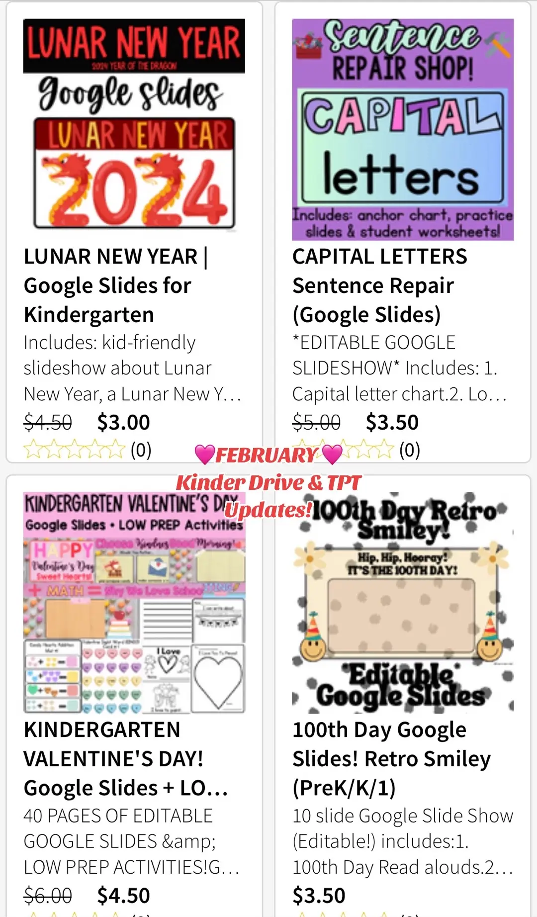 Lunar new year, sentence repair shop, Valentine’s Day, and 100th day! #kindergartenteacher #kindergartenlife #kindergartentips #kindergartendrive #kindergartenactivities #kindergartenresources 