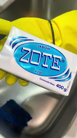 Was craving a scrub using the Zote Bar 💙 #fyp #asmr #CleanTok #sinkclean #satisfying #satisfyingvideo #oddlysatisfying #foryoupage❤️❤️ #viral #asmrsounds #cleaningtiktok #fypシ #scrubbing #foryou 