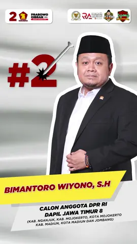 tinggal hitungan hari lagi pemilihan umum. jangan lupa untuk pilih nomer 2 untuk presiden & nomer 2 untuk caleg DPR RI DAPIL 8 JAWA TIMUR (Mojokerto, Nganjuk, Jombang & Madiun) kartu warna Kuning nya yo bolo #dapil8jatim #politikus #politik #bimantoro #bimantorowiyono #jombang #madiun #mojokerto #jawatimur #nganjukhits #nganjuk #pemilu #pemiludamai #caleg #caleg2024 #calegdprri #calegdprri2024 