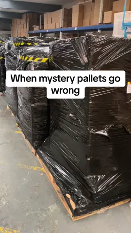 When liquidation pallets go wrong #liquidationstore #liquidationpallets #tiktokmademebuyit #liquidation #liquidationtiktok #mysterybox #liquidationsale 