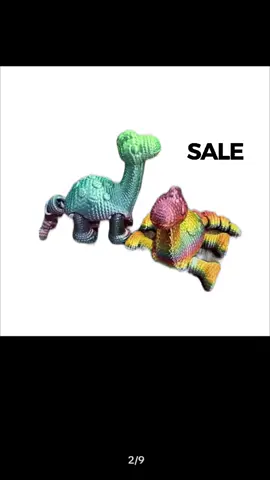 Super adorable crochet desgin prints! On sale now! #crochet #dino #littlefoot #rhino #hippo #bunny #unicorn #fyp #bear #trex #sharptooth 