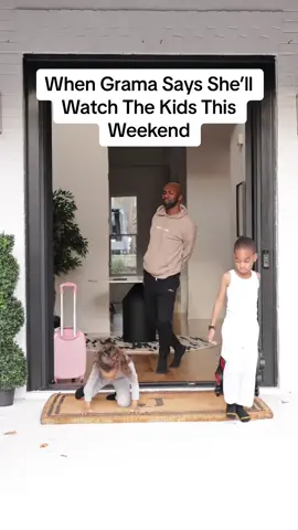 Sometimes… you just have to let go and let God… figure out a way to get you a break because these children are DIFFERENT these days 😅 thank God for Grama 🤣🤣 #kidsoftiktok #parentsoftiktok #ineedabreak 
